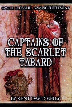 Paperback CASTLE OLDSKULL Gaming Supplement Captains of the Scarlet Tabard Book