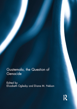 Paperback Guatemala, the Question of Genocide Book
