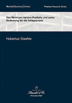 Paperback Das Minimum-Varianz-Portfolio und seine Bedeutung f?r die Anlagepraxis [German] Book