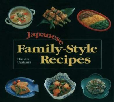 Hardcover Japanese Family-Style Recipes Book