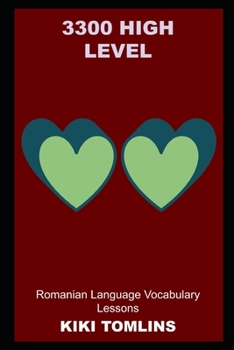 Paperback 3300 High Level Romanian Language Vocabulary Lessons Book