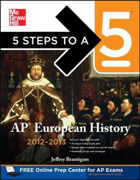 Paperback 5 Steps to a 5: AP European History Book