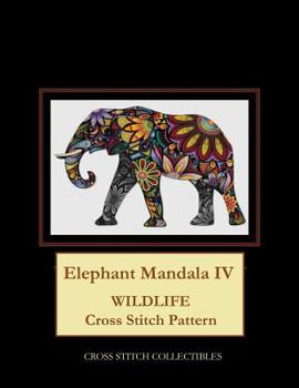 Paperback Elephant Mandala IV: Wildlife Cross Stitch Pattern Book