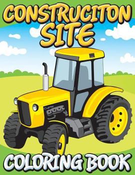 Paperback Construction Site Coloring Book