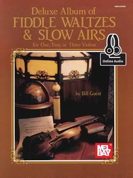 Paperback Deluxe Album of Fiddle Waltzes & Slow Airs Book