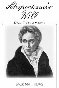 Hardcover Schopenhauer's Will: Das Testament Book
