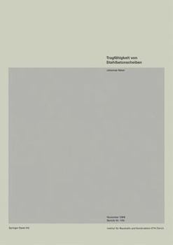 Paperback Tragfähigkeit Von Stahlbetonscheiben [German] Book