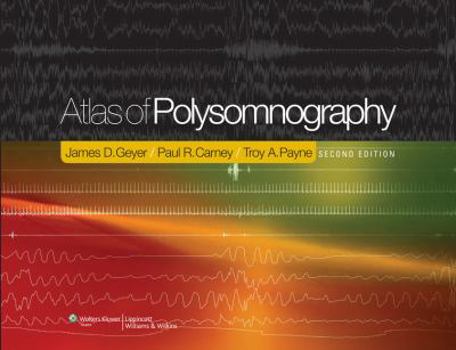 Hardcover Atlas of Polysomnography Book