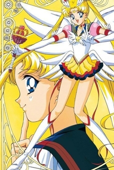 Journal: Sailor Moon Soft Glossy Cover Journal Lined Pages Book 6 x 9 Inches 110 Pages