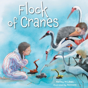 Paperback Flock of Cranes Book