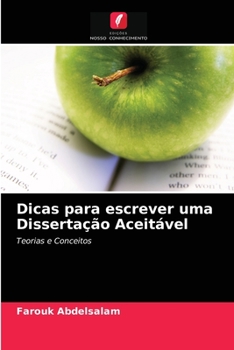 Paperback Dicas para escrever uma Dissertação Aceitável [Portuguese] Book