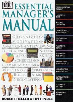 Hardcover DK Essential Managers: The Essential Manager's Manual Book