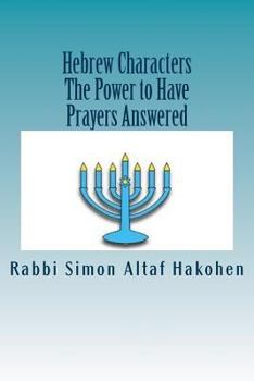 Paperback Hebrew Characters -The Power to Have Prayers answered Book