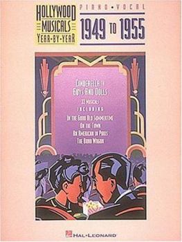 Paperback Hollywood Musicals Year by Year - 1949 to 1955 Book
