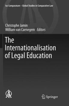 Paperback The Internationalisation of Legal Education Book