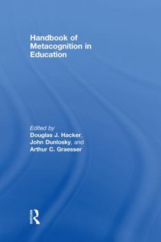 Hardcover Handbook of Metacognition in Education Book
