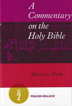 Hardcover Comt-Poole-Psalms-Malachi V2: Book