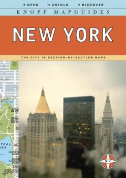 Paperback Knopf Mapguides: New York: The City in Section-By-Section Maps Book