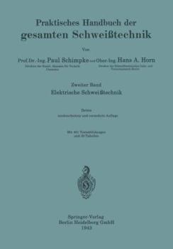 Paperback Elektrische Schweißtechnik [German] Book