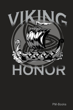Paperback Viking Honor: Liniertes A5 Notizbuch oder Heft f?r Sch?ler, Studenten und Erwachsene Book