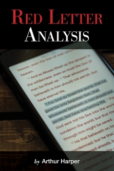 Paperback Red Letter Analysis Book