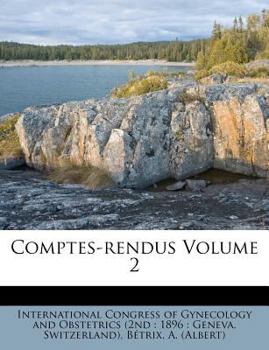 Paperback Comptes-Rendus Volume 2 [French] Book