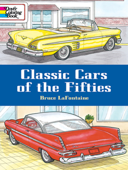 Paperback Classic Cars of the Fifties Book