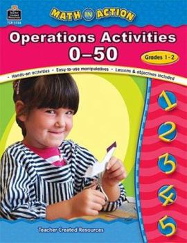 Paperback Math in Action: Operation Activities 0-50 Book