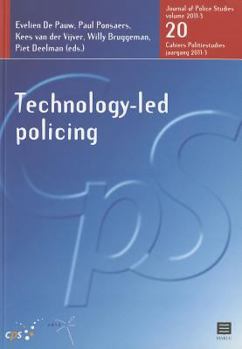 Paperback Technology-Led Policing, 20: Journal of Police Studies, Volume 2011-3, Nr. 20 Book