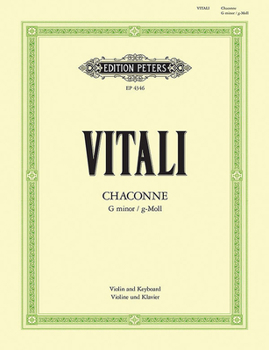 Paperback Ciaccona in G Minor for Violin and Continuo (Edition for Violin and Piano) Book