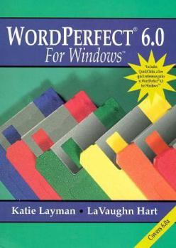 Paperback WordPerfect 6.0 for Windows Book