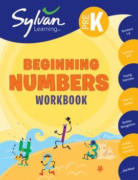 Paperback Pre-K Beginning Numbers Workbook: Numbers 1-5, Numbers 6-10, Tracing Exercises, Color by Number, Number Recognition Number Games, and More Book
