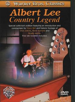 Hardcover Albert Lee -- Country Legend: Special Collector's Edition, DVD Book