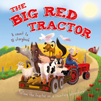 Hardcover The Big Red Tractor Book