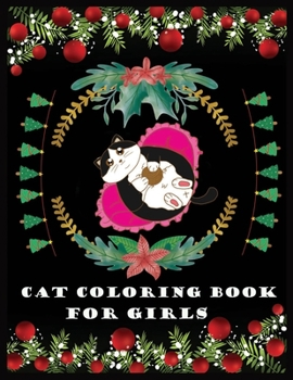 Paperback Cat Coloring Book for Girls: Stress Relieving Designs for Adults Relaxation Book