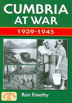 Paperback Cumbria at War 1939-1945 Book