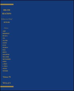 Hardcover Organic Reactions, Volume 94 Book