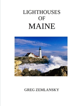 Paperback Lighthouses Of Maine Book