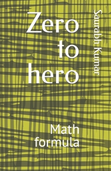Paperback Zero to hero: Math formula Book