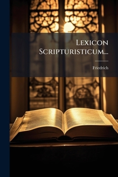 Paperback Lexicon Scripturisticum... [Latin] Book