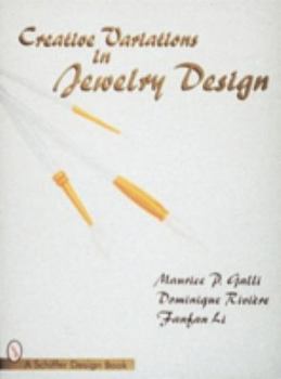 Hardcover Creative Variations in Jewelry Design Book
