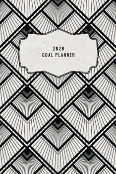 Paperback 2020 Goal Planner: 2020 Dated Goal Planner Focus Weekly Monthly Book