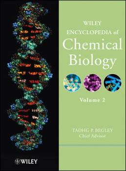 Hardcover Wiley Encyclopedia of Chemical Biology, Volume 2 Book