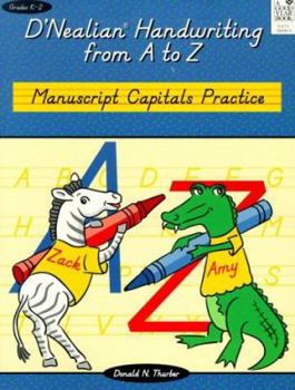 Paperback Uppercase Manuscript Practice Book