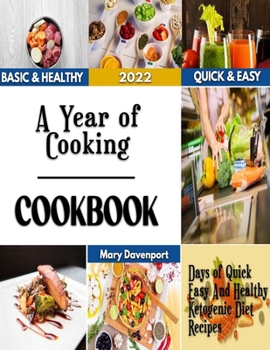 Paperback A Year of Cooking: The Essential British Cookbook for Vegans Book