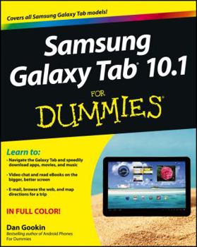 Paperback Samsung Galaxy Tab 10.1 for Dummies Book