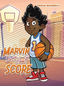 Hardcover Marvin Just Can't Score Book