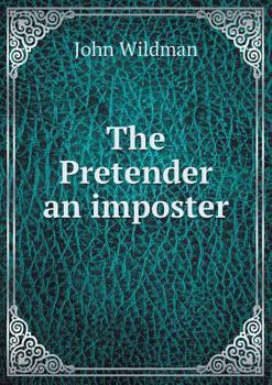 Paperback The Pretender an imposter Book