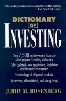 Paperback Dictionary of Investing Book
