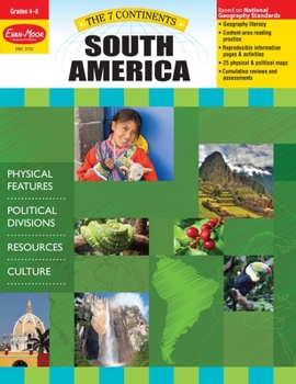 Paperback 7 Continents: South America, Grade 4 - 6 Teacher Resource Book